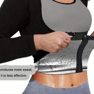 camiseta faja para mujer con mangas largas y cierre – melymarstore.com camiseta faja para mujer con mangas largas y cierre - melymarstore.com